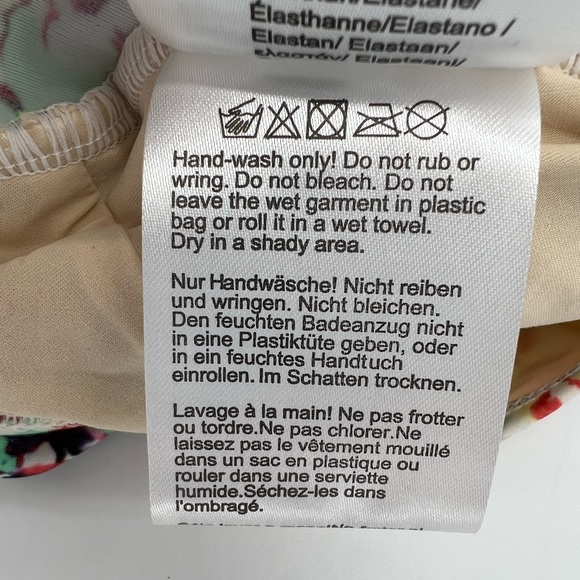 Diva by Rachel Pappo Floral Halter One Piece Swimsuit - Picture 7 of 14